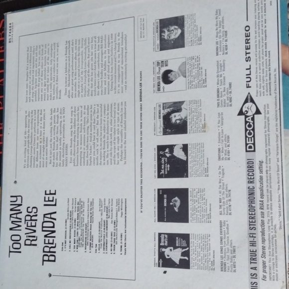 Brenda Lee LP - Picture 2 of 2